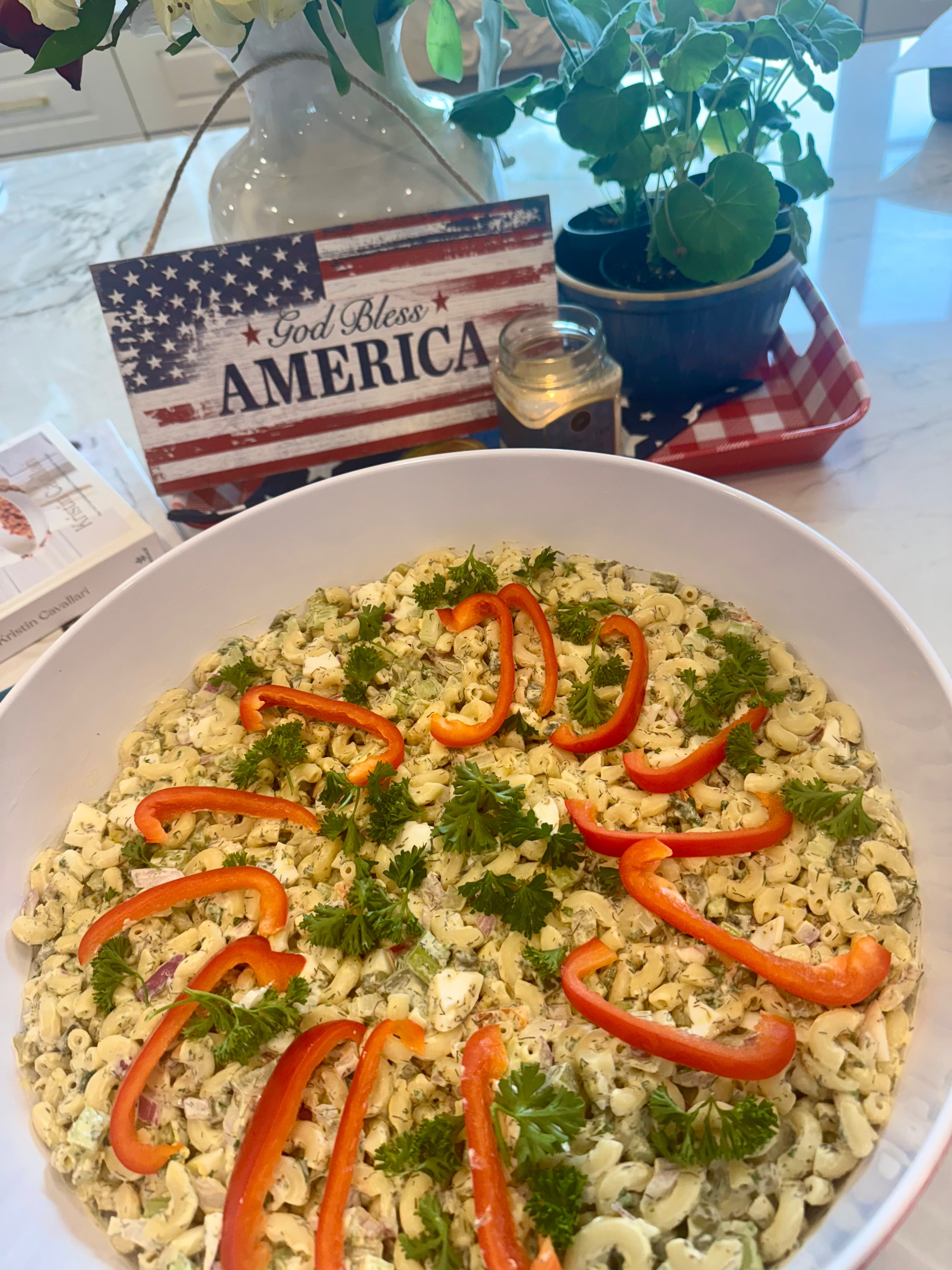 Creamy Dill Pickle Pasta Salad
&ndash; Grandma Hoerners
