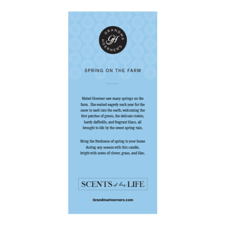Scents Of Her Life - Spring on the Farm Candle
