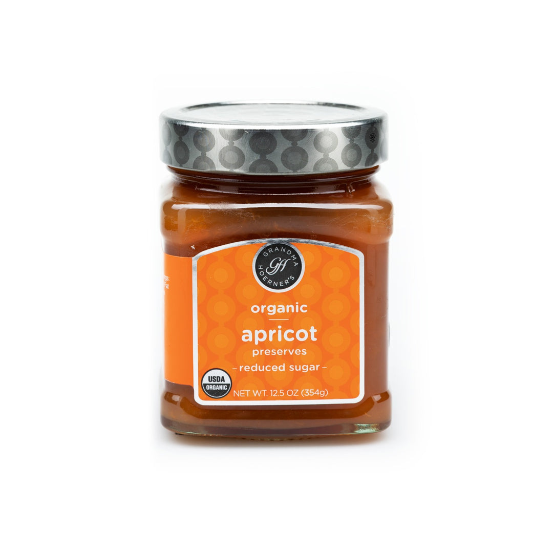 Organic Apricot Reduced Sugar Preserves