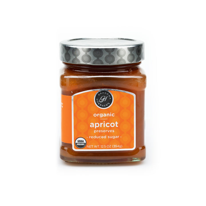 Organic Apricot Reduced Sugar Preserves