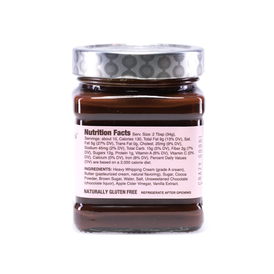 Dark Fudge Dessert Topping