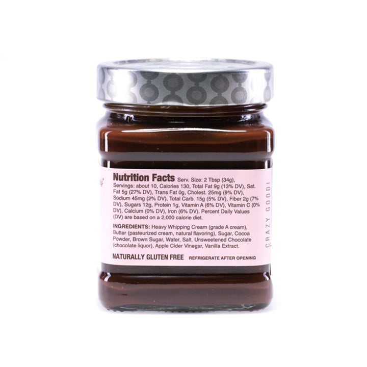 Dark Fudge Dessert Topping