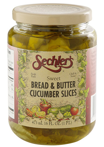 Sechler's Sweet Bread And Butter Cucumber Slices