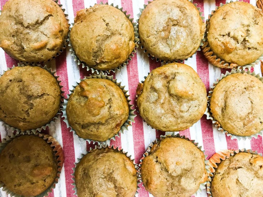 Apple & Walnut Muffins