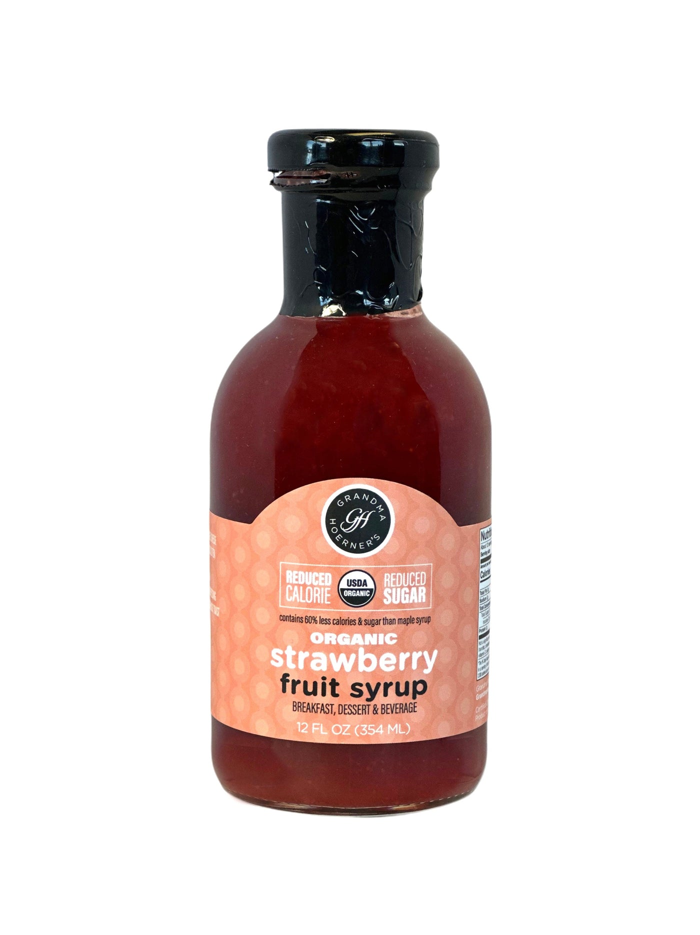 Syrup - Organic Strawberry Fruit Syrup