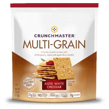 Crunchmaster Multiseed White Cheddar Crackers