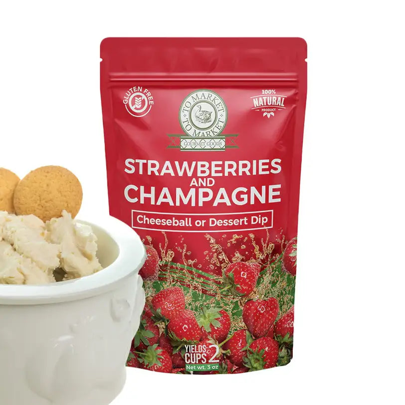 Dip Mix Strawberries and Champagne