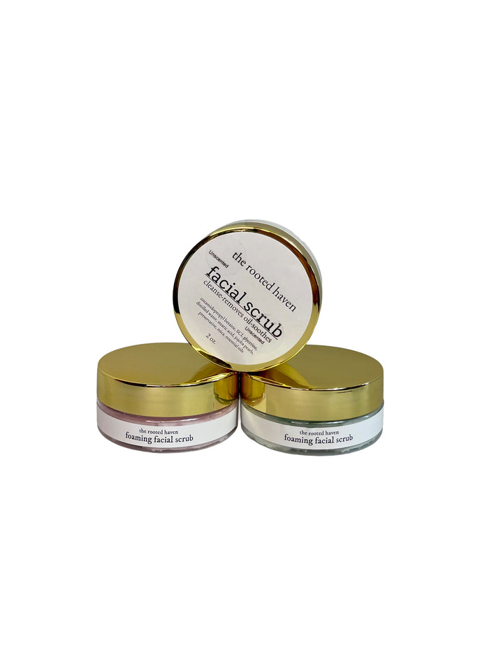 The Rooted Haven Facial Scrub