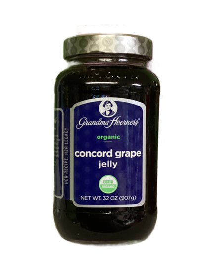 GH - Organic Concord Grape Jelly 32oz.