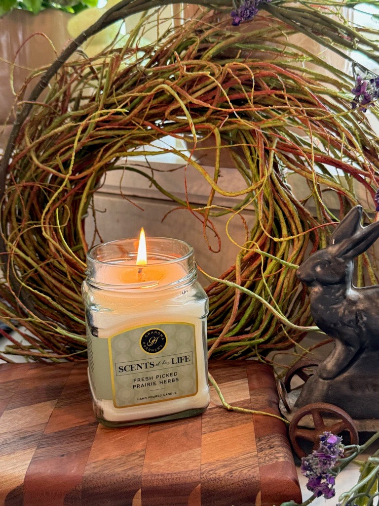 Scents Of Her Life - Fresh Picked Prairie Herbs Candle