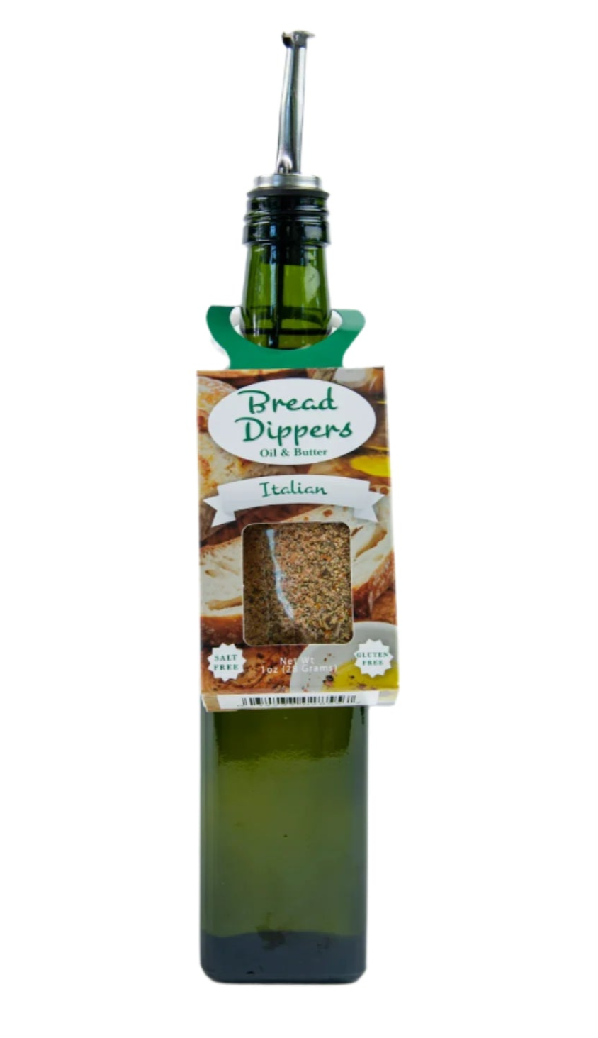 Bread Dippers with bottle - Italian