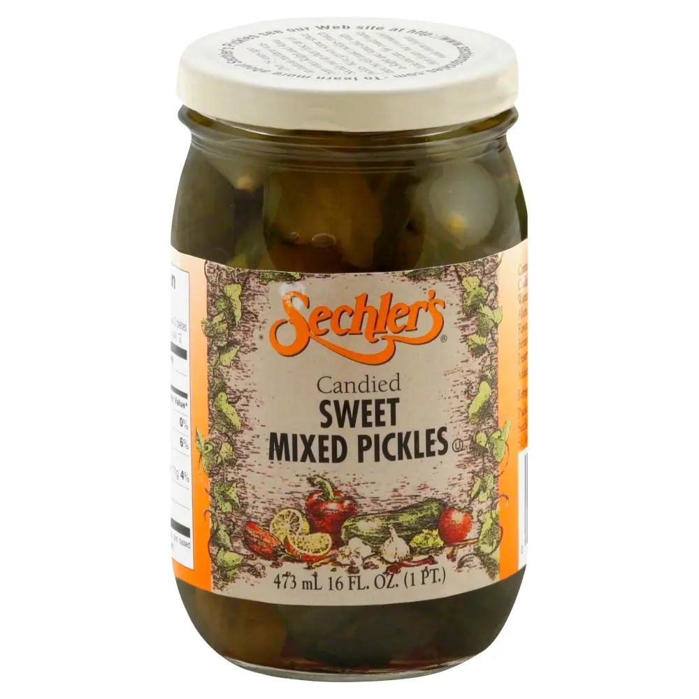 Sechler's Candied Sweet Mixed Pickles