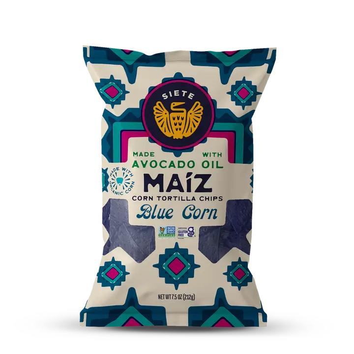 Siete Avocado Oil Blue Corn Tortilla Chips