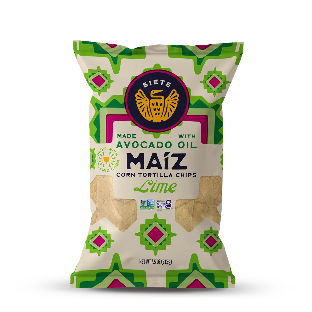 Siete Avocado Oil Lime Tortilla Chips