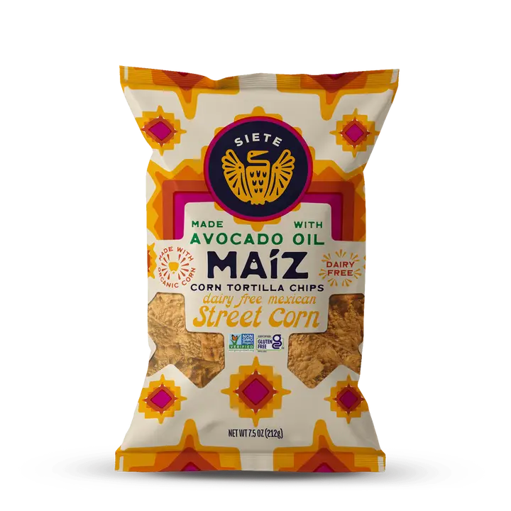 Siete Avocado Oil Street Corn Tortilla Chips
