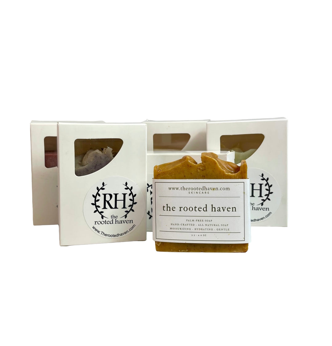 The Rooted Haven Turmeric Soap