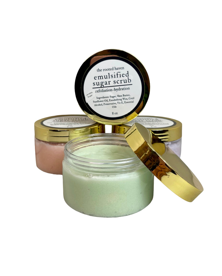 The Rooted Haven Sugar Scrub