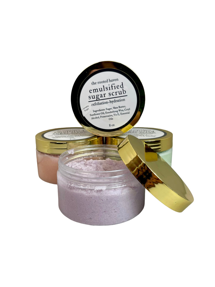 The Rooted Haven Sugar Scrub