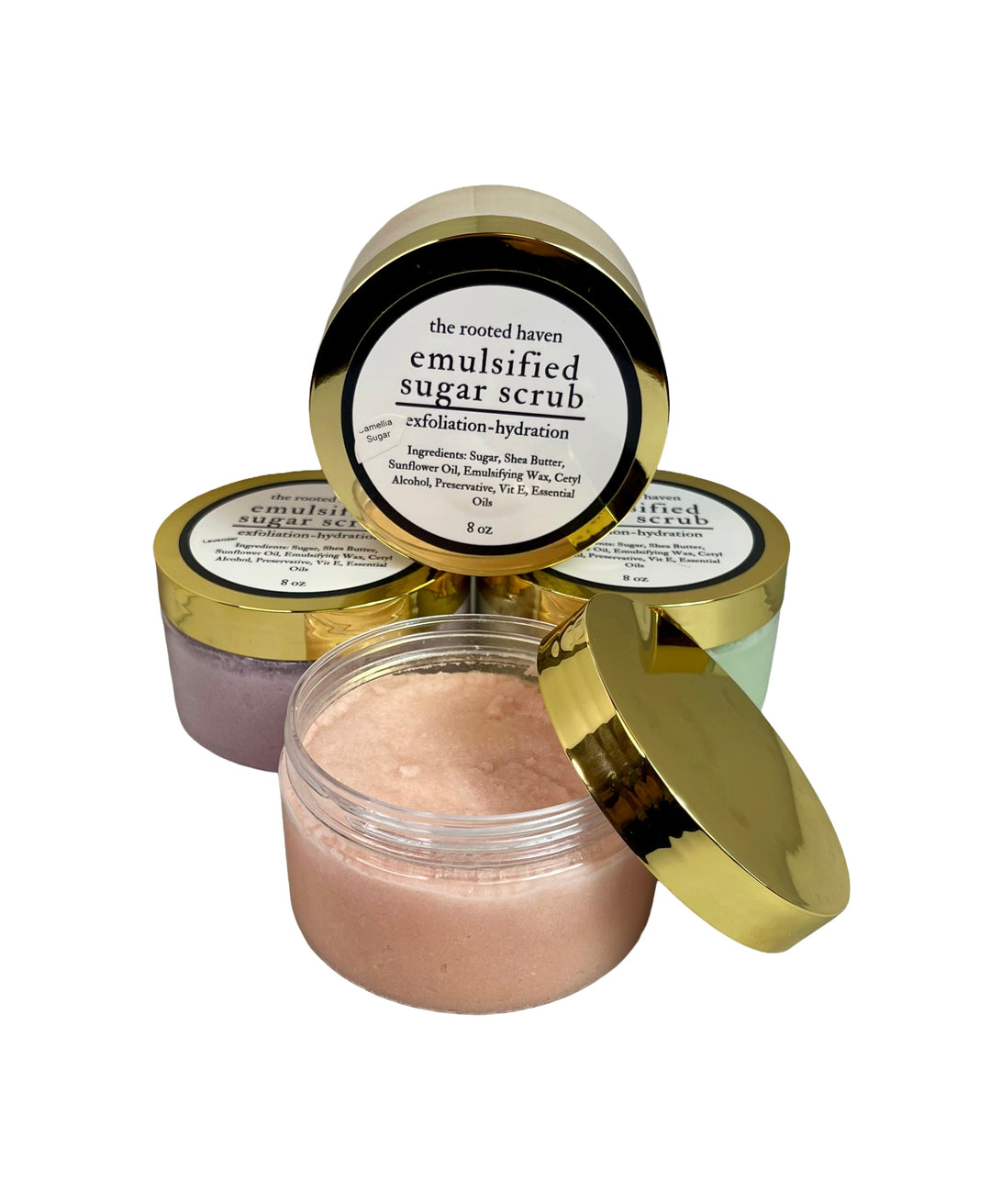 The Rooted Haven Sugar Scrub