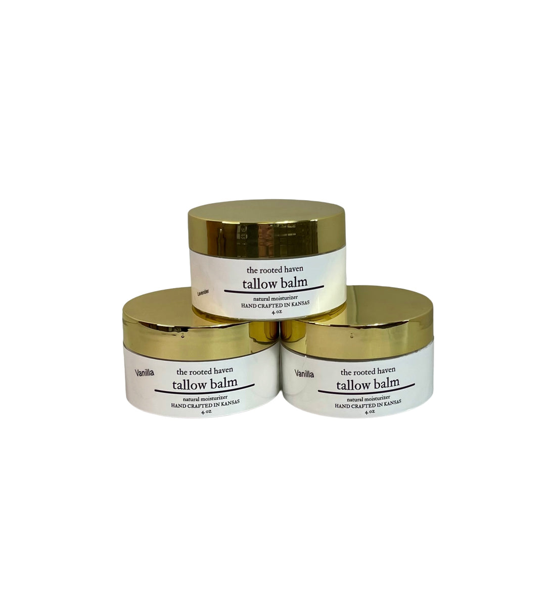 The Rooted Haven Tallow Balm