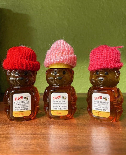Honey Mini Bear Kansas Wildflower 2oz