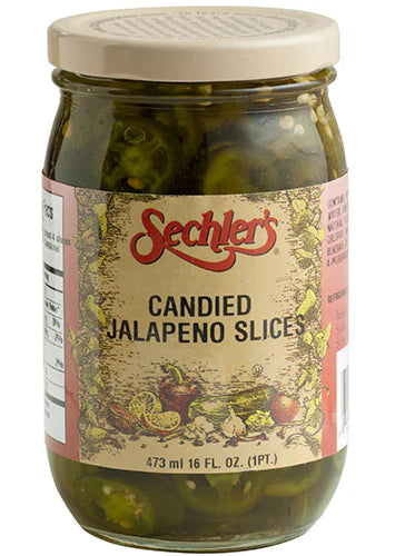 Sechler's Candied Jalapeno Slices