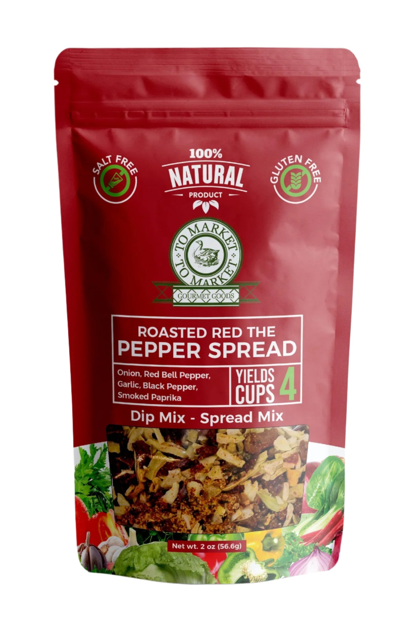 Roasted Red The Pepper Spread Dip Mix