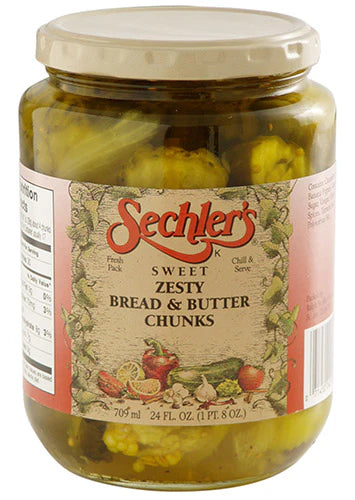 Sechler's Sweet Zesty Bread & Butter Chunks