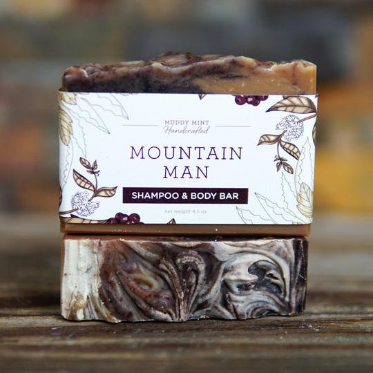 SELF CARE - Muddy Mint Mountain Man Soap