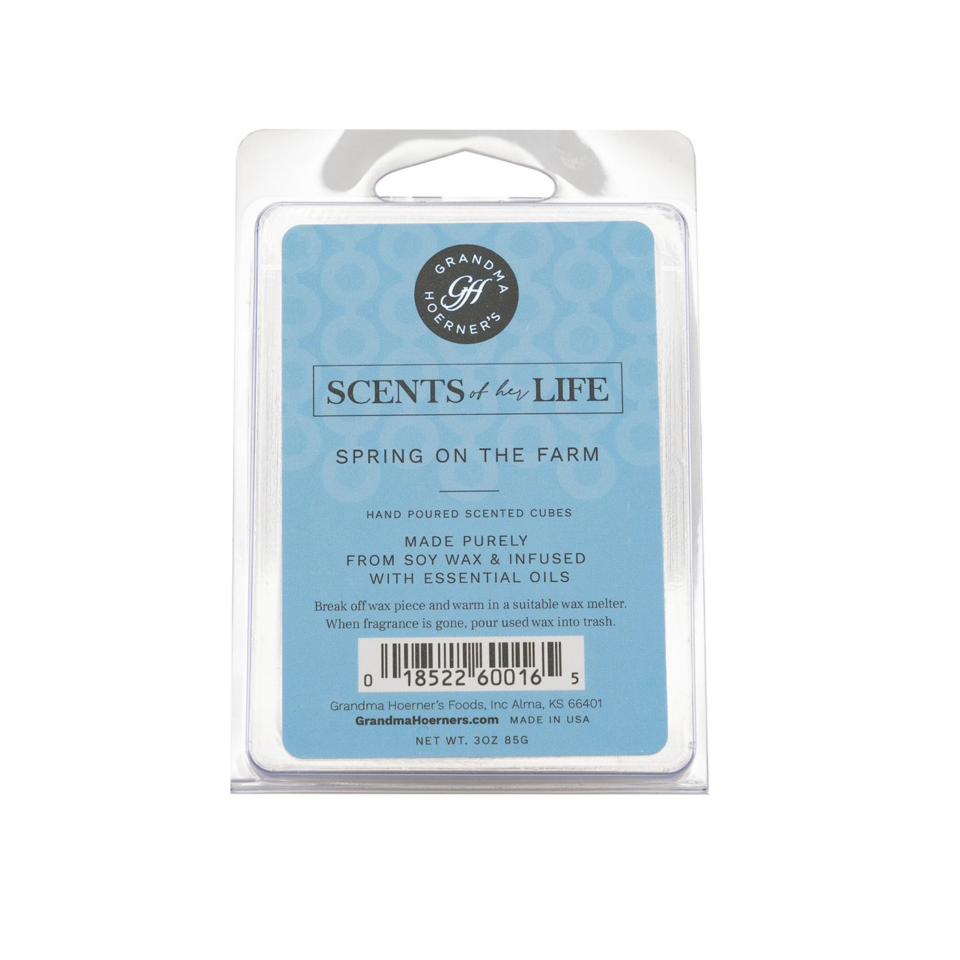 Candles - Scents Of Her Life Wax Cubes - Spring on the Farm