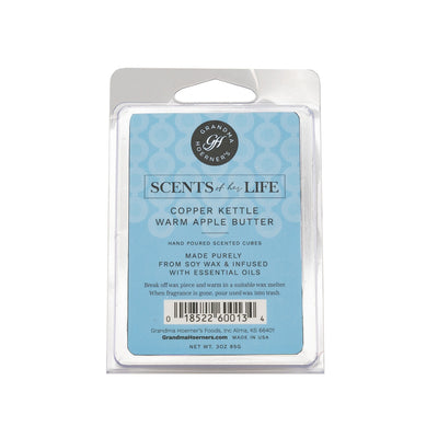 Candles - Scents Of Her Life Wax Cubes - Copper Kettle Warm Apple Butter