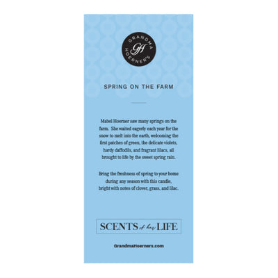 Candles - Scents Of Her Life - Spring on the Farm Candle