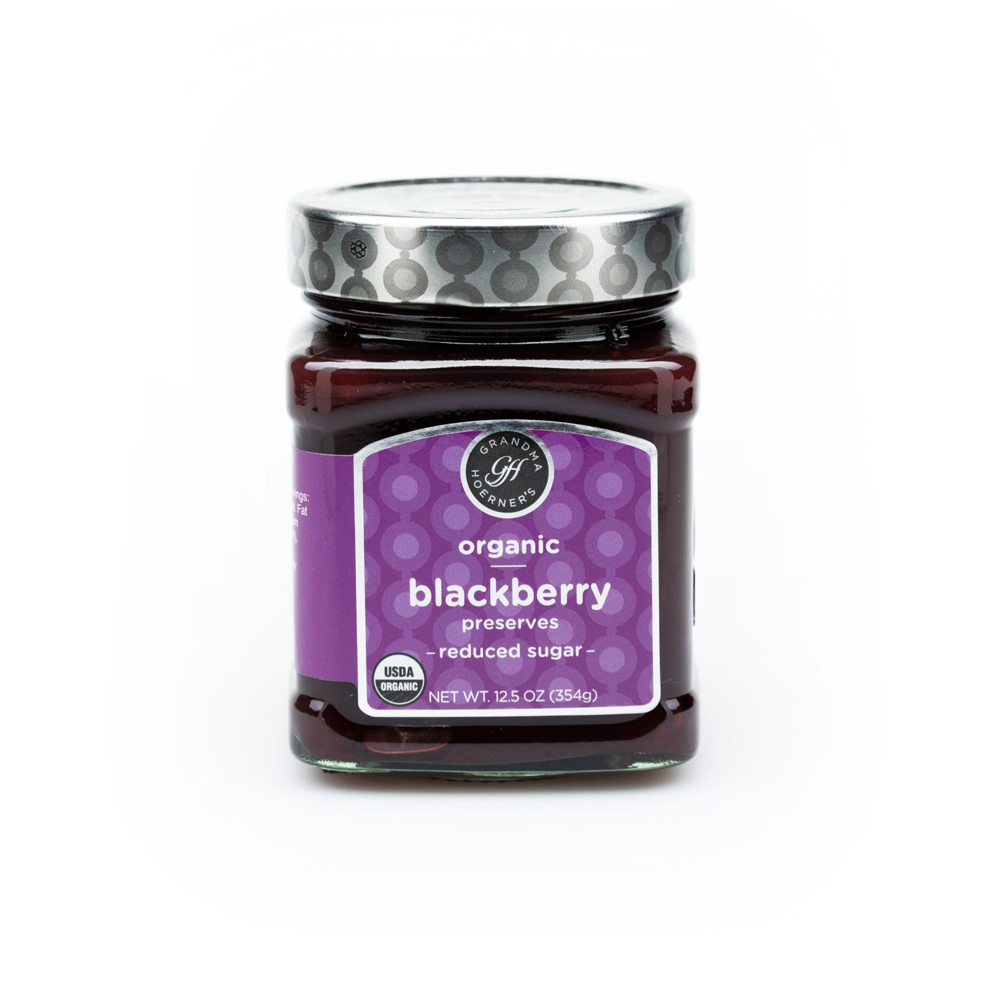 GH - Organic Blackberry Reduced Sugar Preserves
