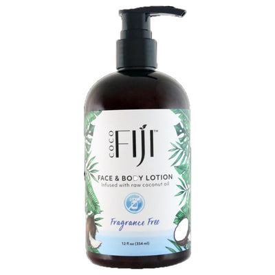 SELF CARE - Organic Fiji Lotion 12oz Fragrance Free