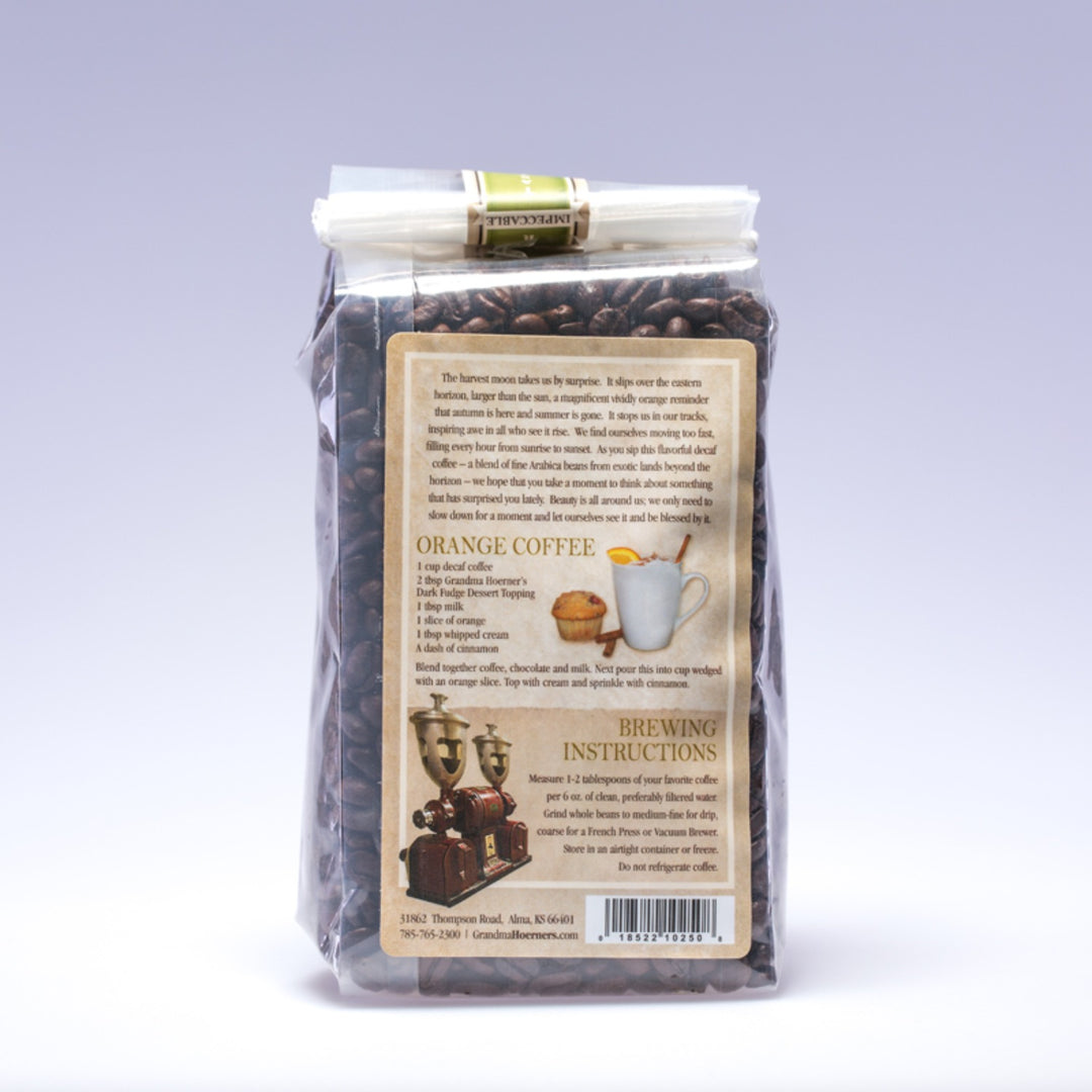 Harvest Moon Decaf - Vienna Roast Whole Bean Coffee