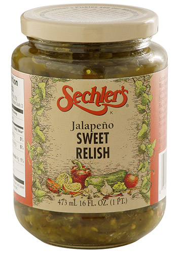 Pickled - Sechler's Jalapeno Sweet Relish