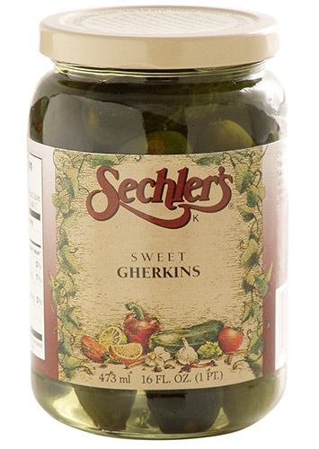 Pickled - Sechler's Sweet Gherkins