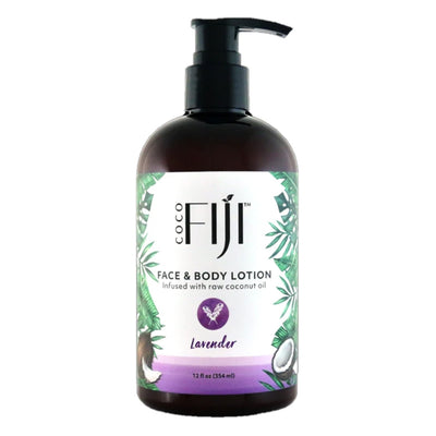 SELF CARE - Organic Fiji Lotion 12oz Lavender