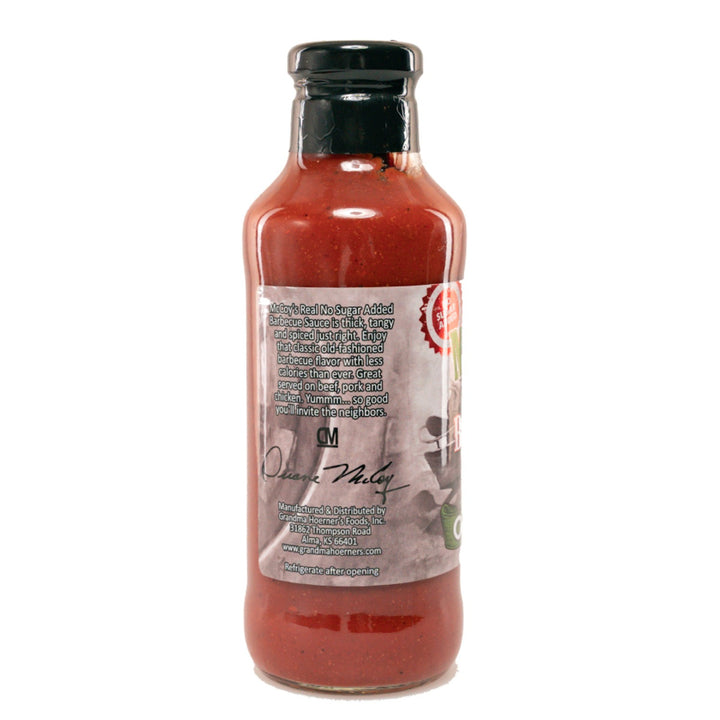 McCoy’s Real No Sugar Added Barbecue Sauce